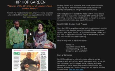 Hip Hop Gardens – A Viz for Social Good Project